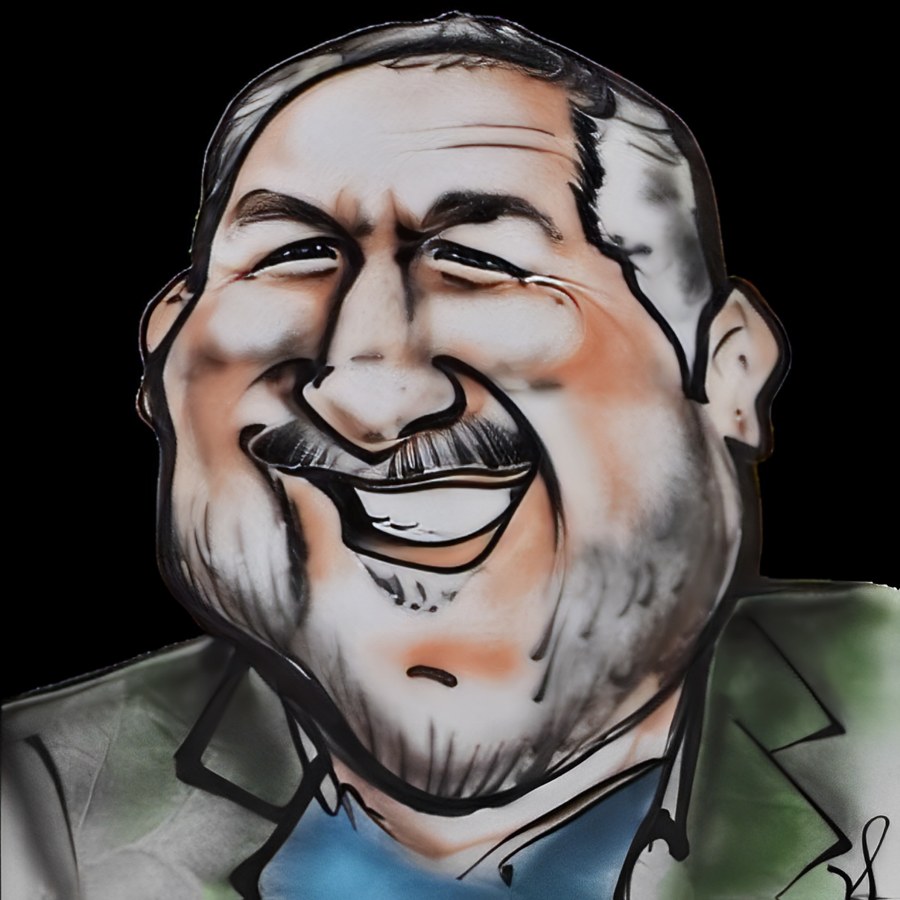 Caricatura do Prof. Aldi Feiden